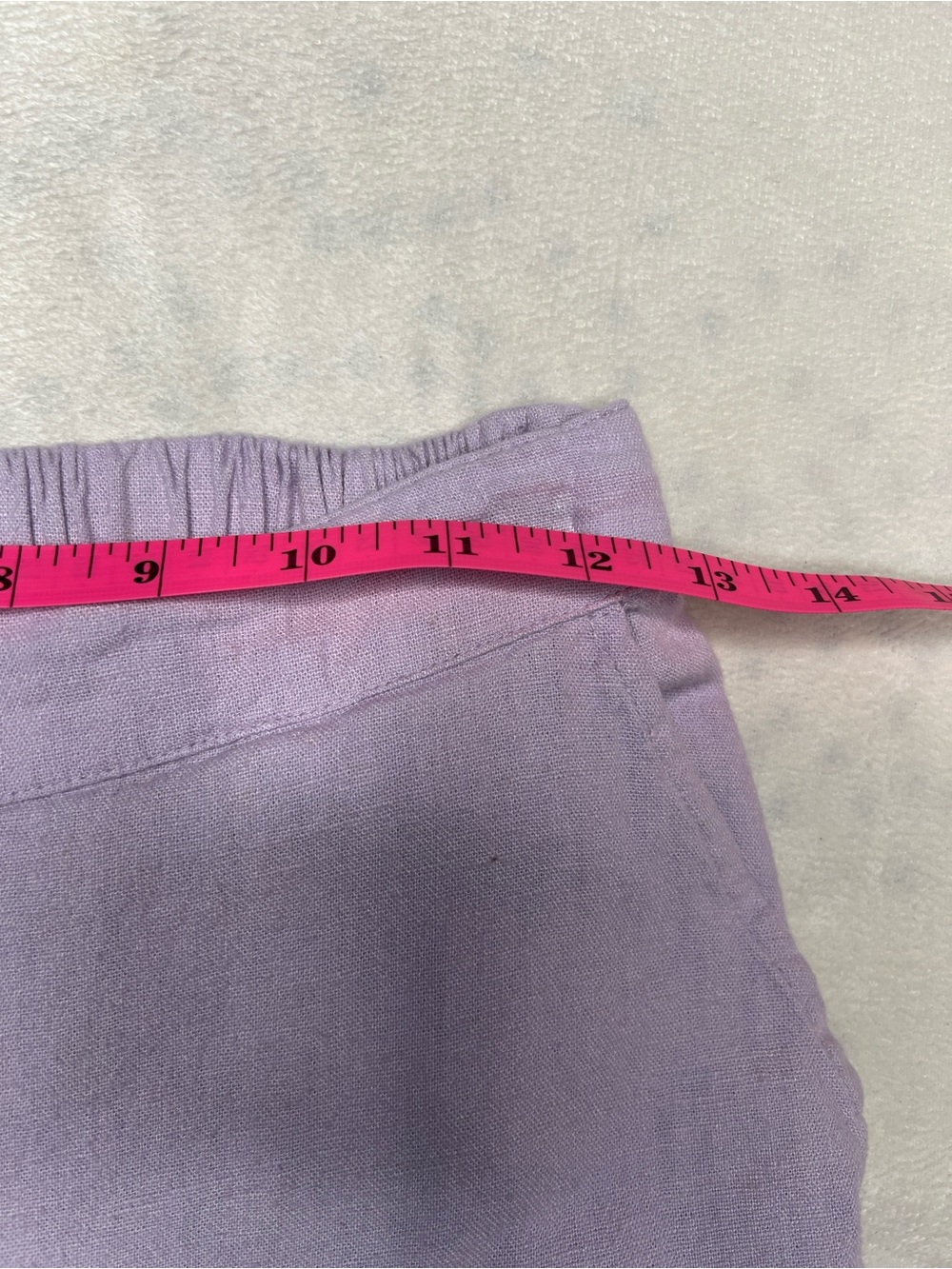 Free People Pale Lilac Linen Two-Piece Set - Picture 12 of 14